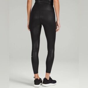 Lululemon Wunder Train High-Rise Tight 25” *Foil – Radiate Foil Print – Size 4